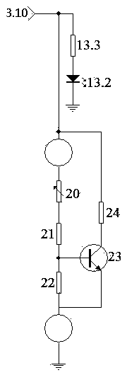 Voltage limiting ending type silicon controlled floating charger