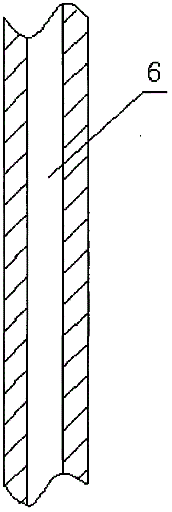 Double-layer fabric splicing clothing for patient with temperature detector