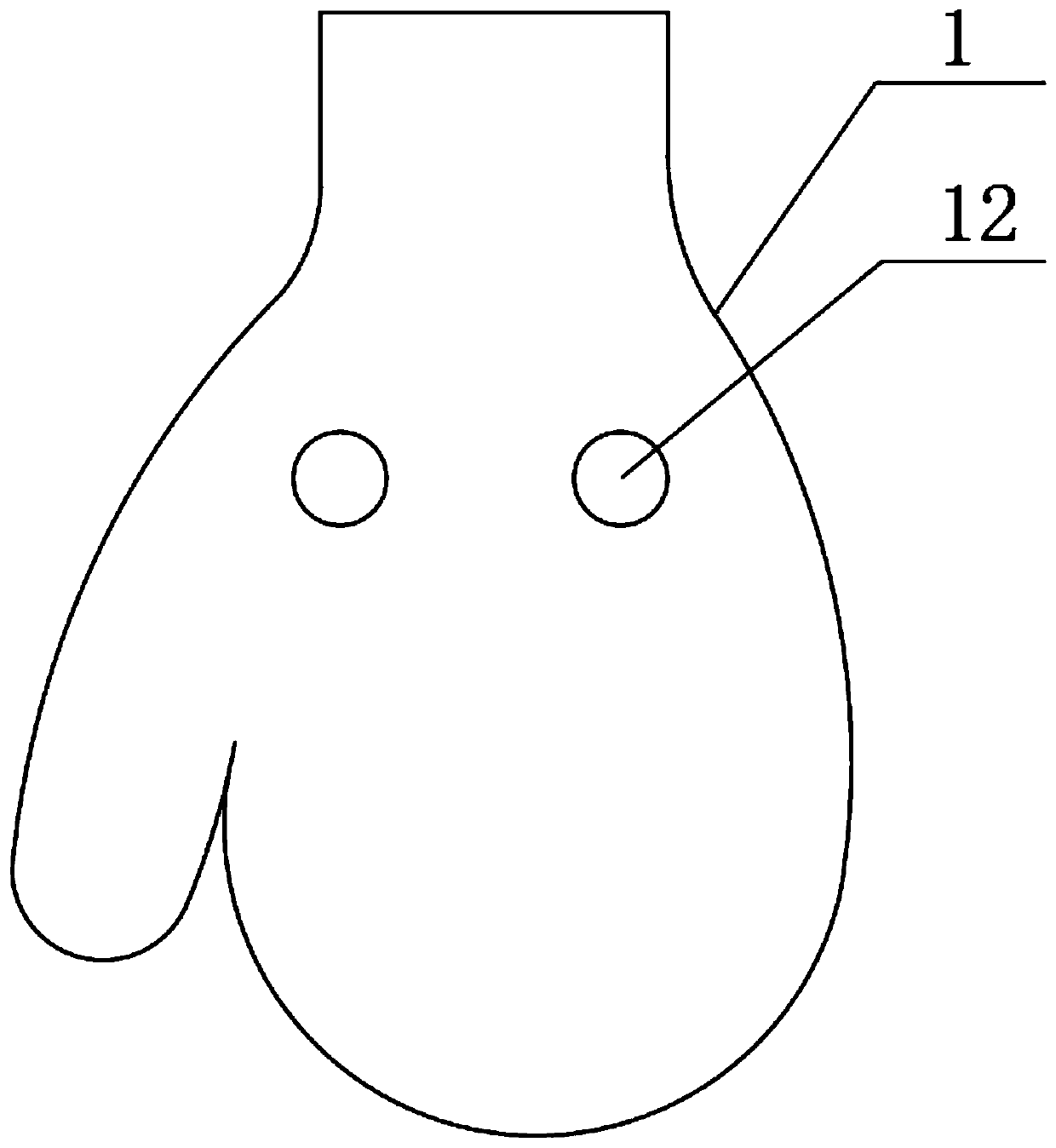 Hand local oxygen therapy device based on aerobic therapy