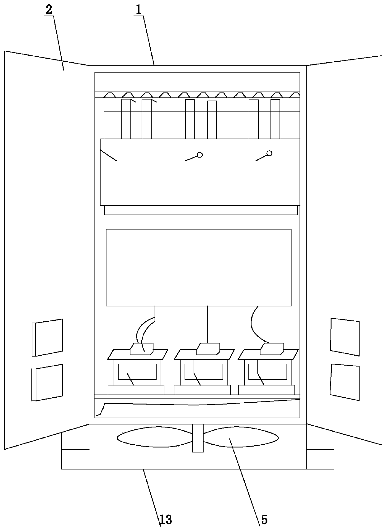 Active power filter device based on voltage closed-loop control