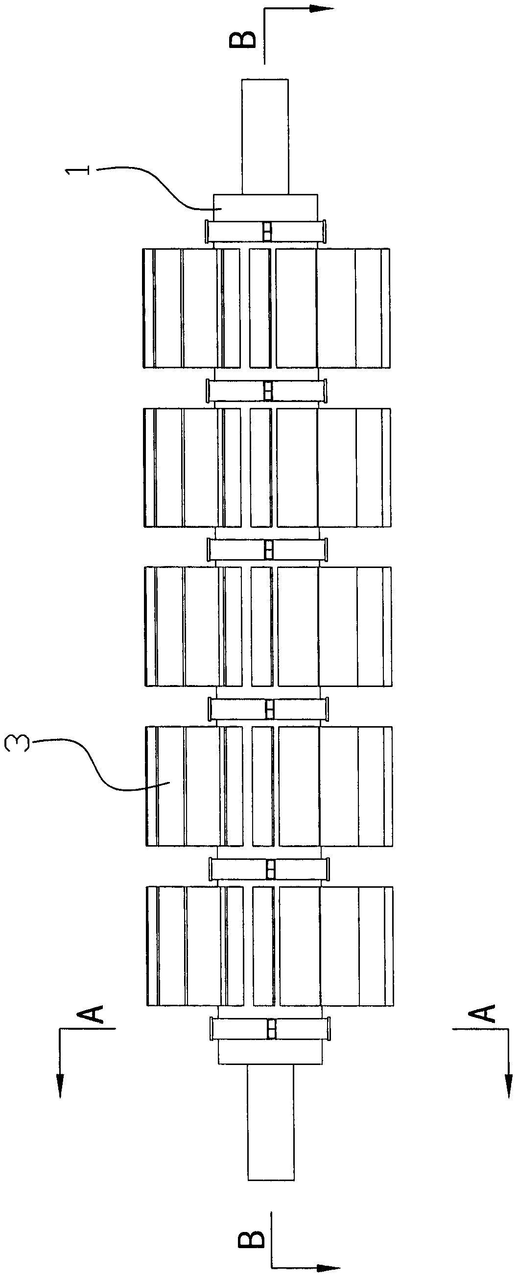 Cleaning device capable of drying the body of a car