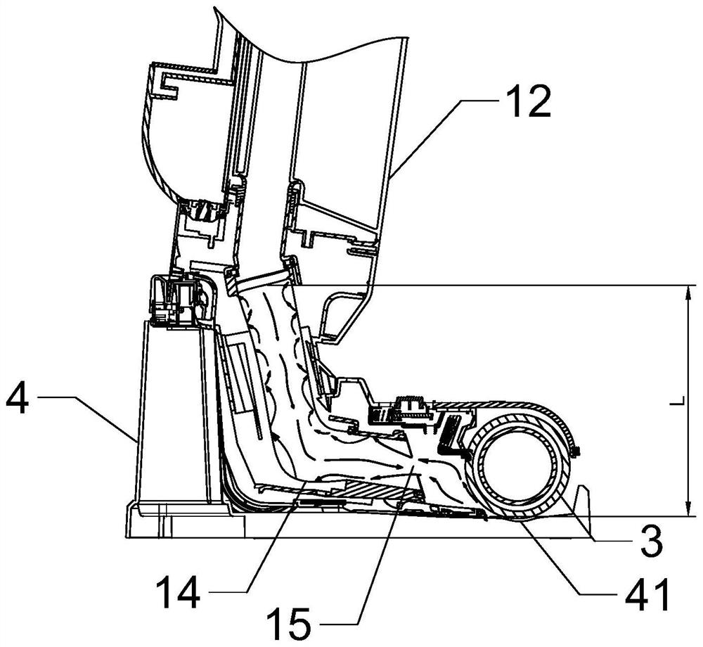 Self-cleaning method of surface cleaning machine