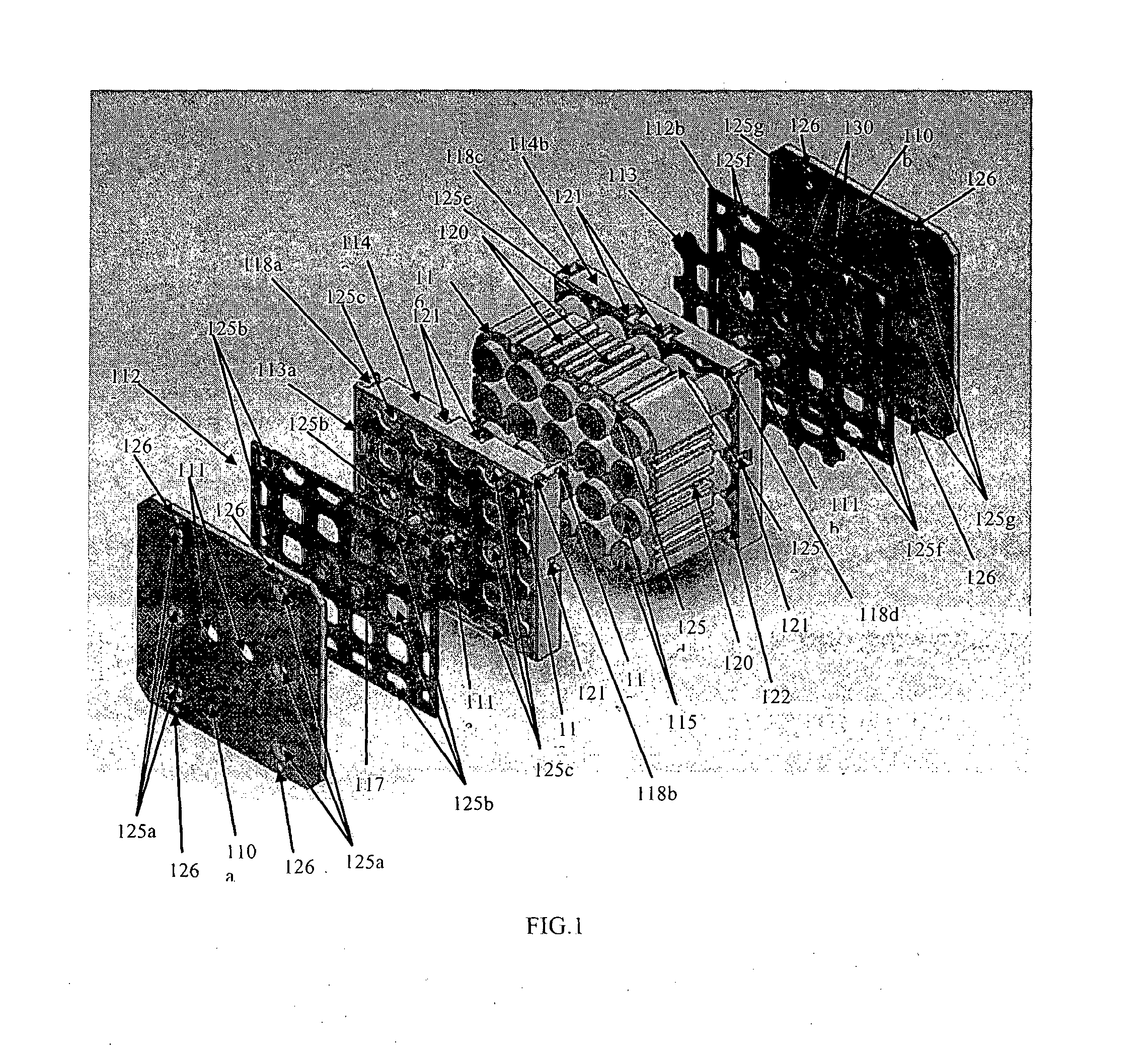 Non-welded battery module