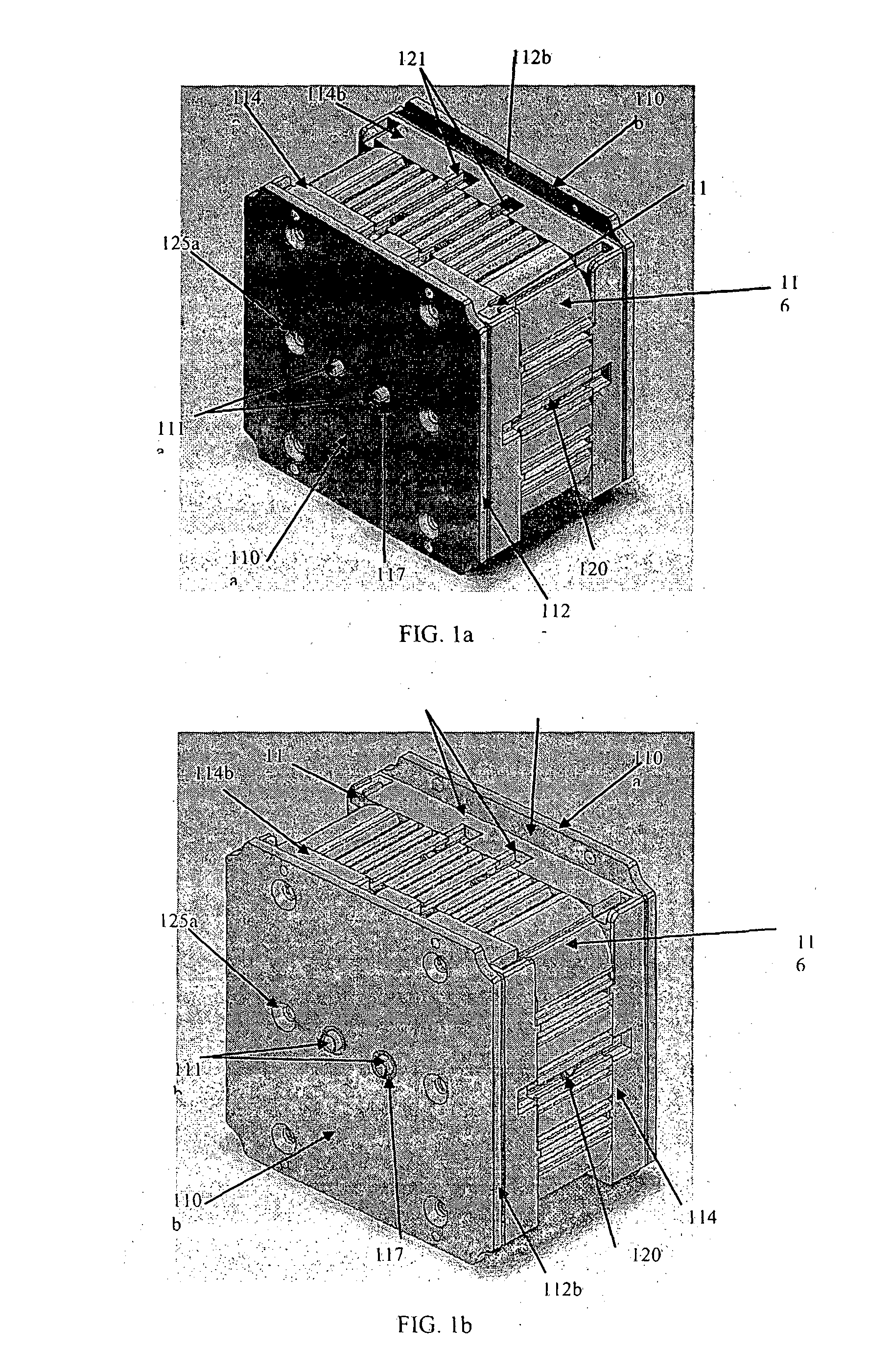 Non-welded battery module