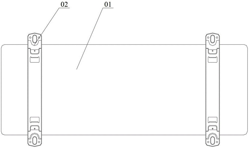 Chassis structure of an air conditioner outdoor unit