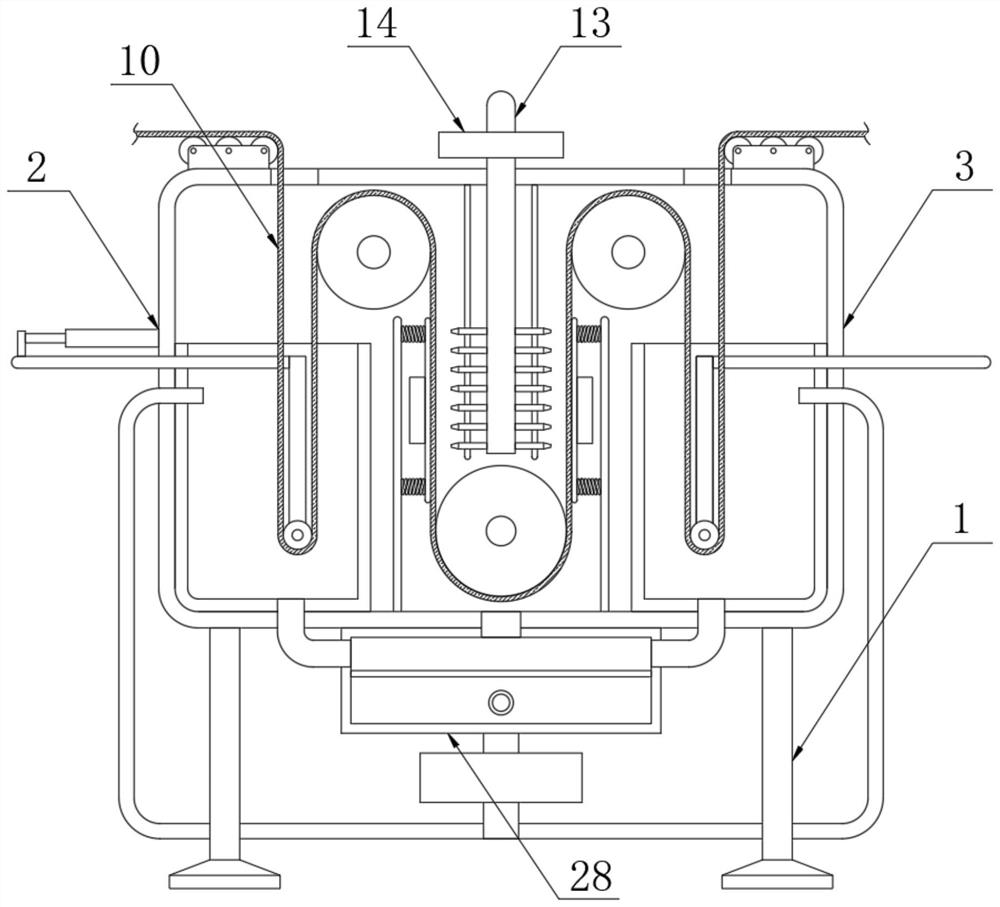 High-efficiency cleaning equipment for gauze processing