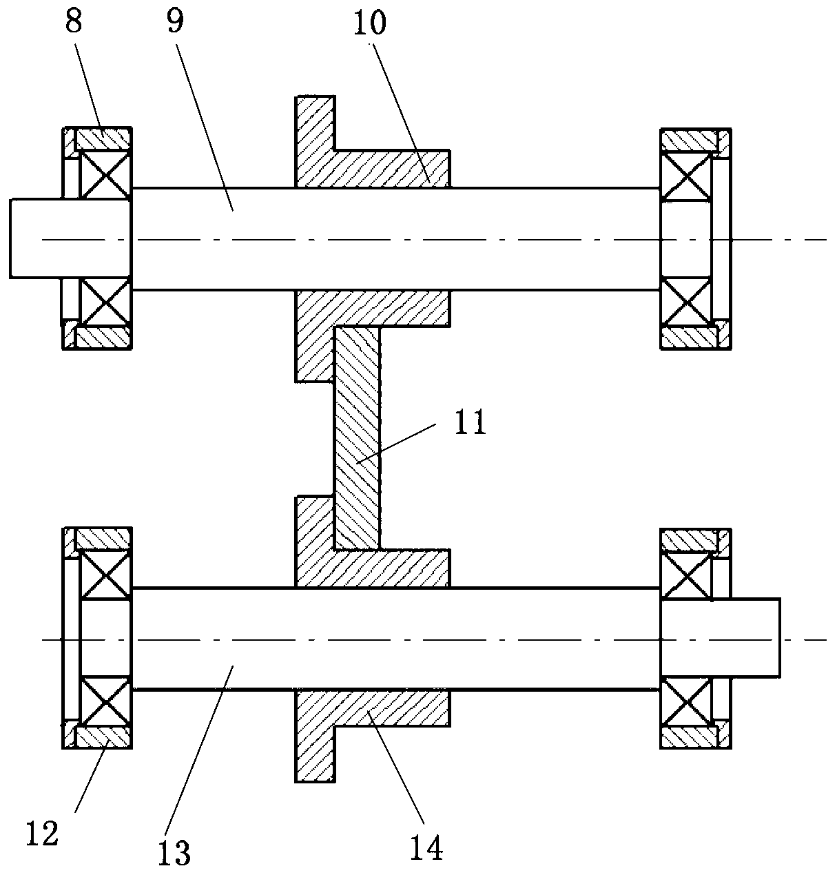 High-precision constant-transmission-ratio transmission mechanism based on ball screws