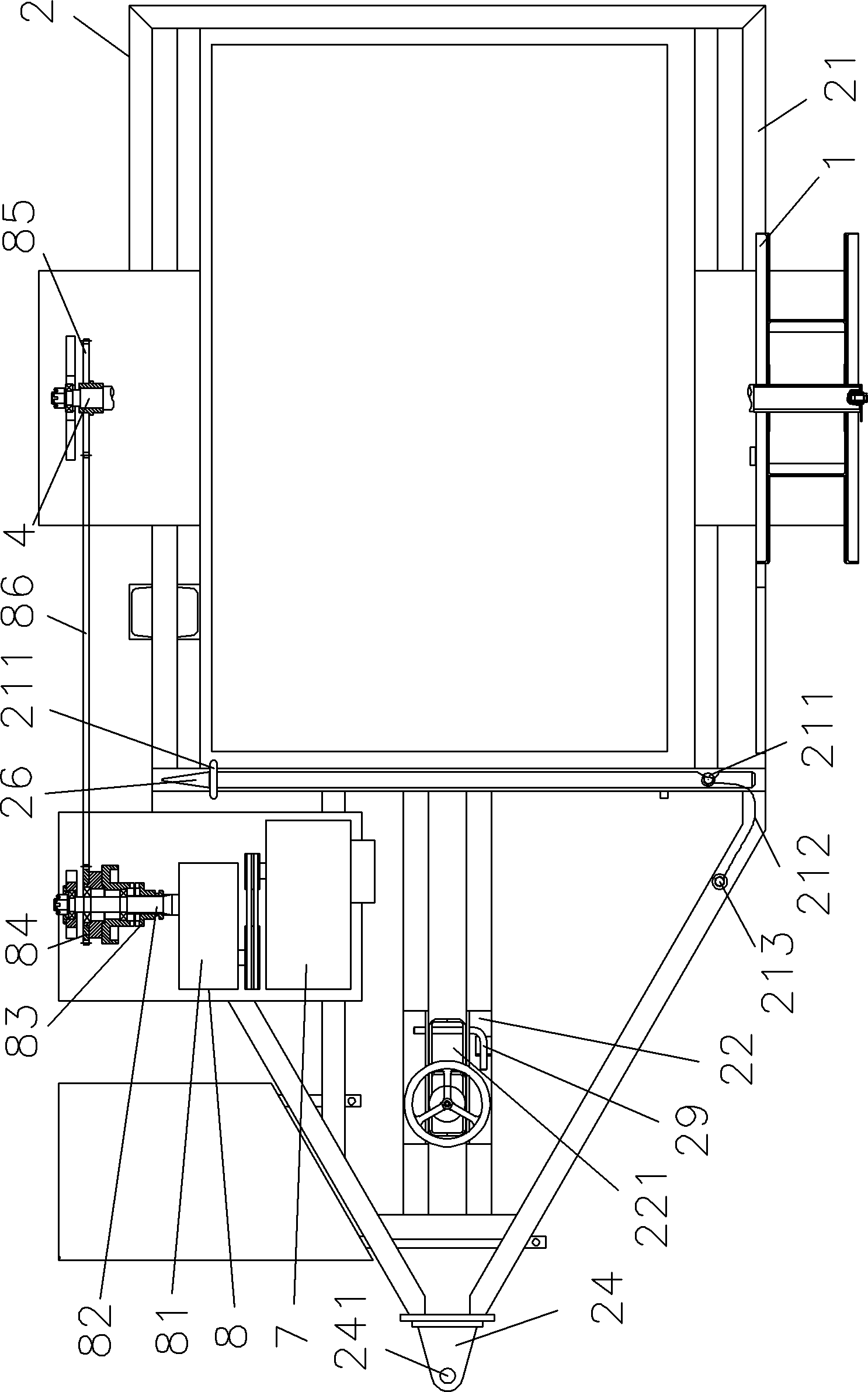 Cable pay-off vehicle