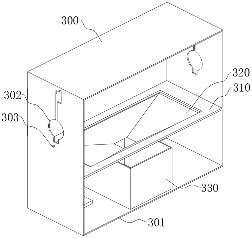 Flow instrument shell running type isolation spraying device