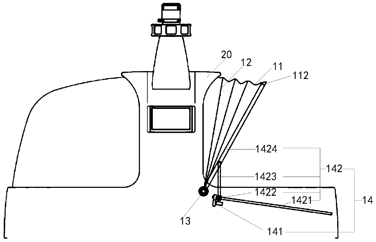 Shell assembly and vehicle