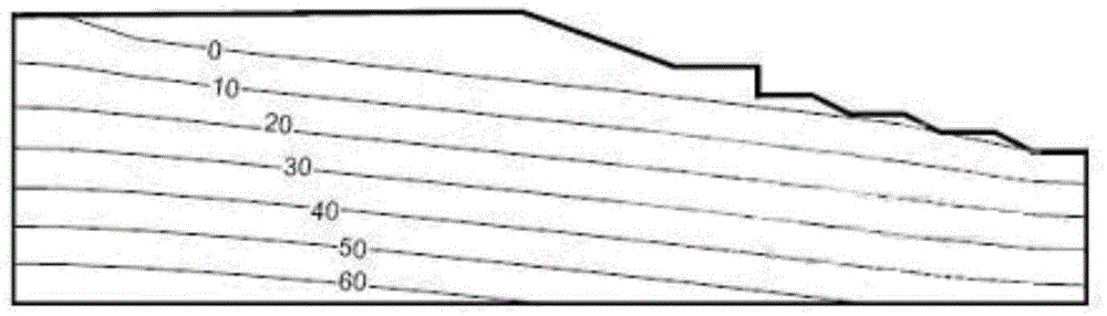 Optical fiber slope dam displacement settlement monitoring system