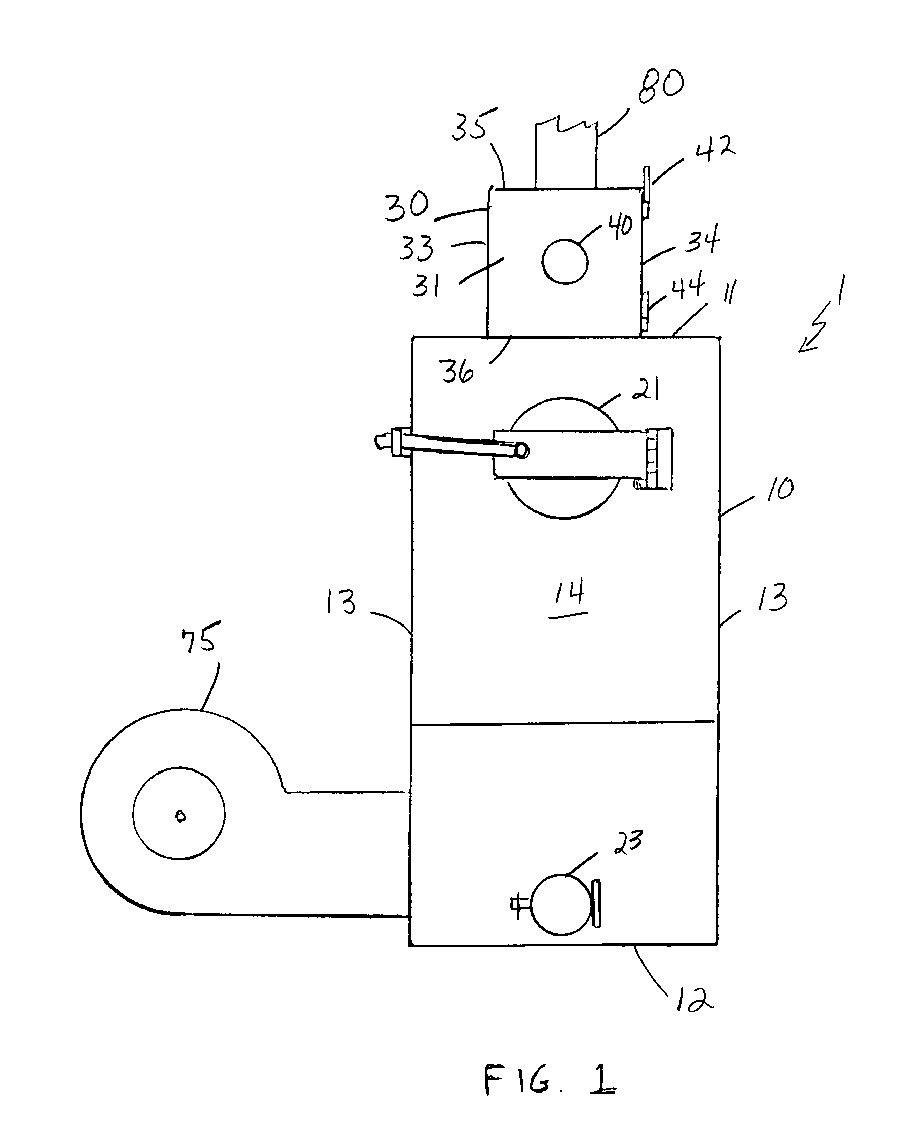 Wood burning furnace