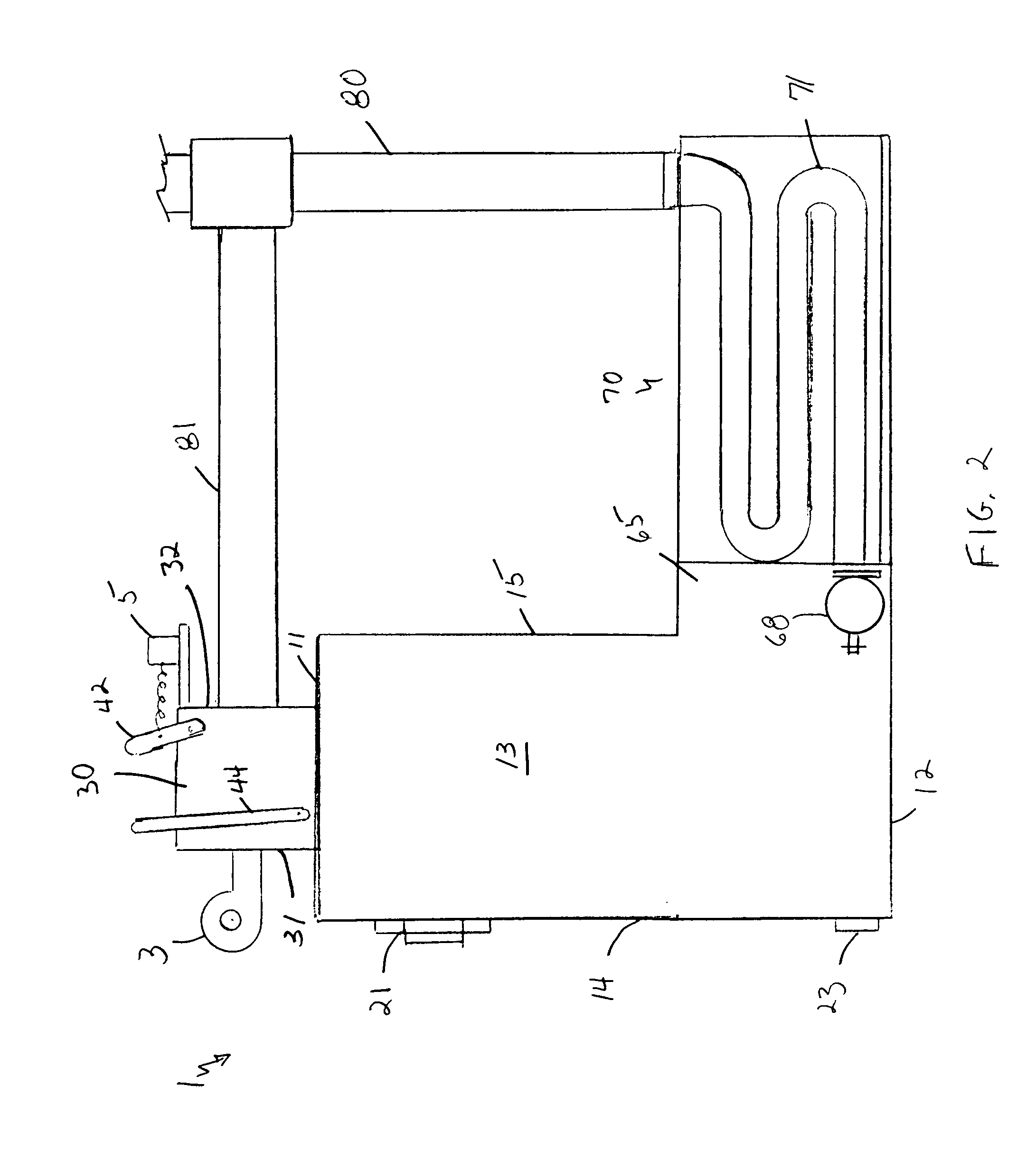 Wood burning furnace