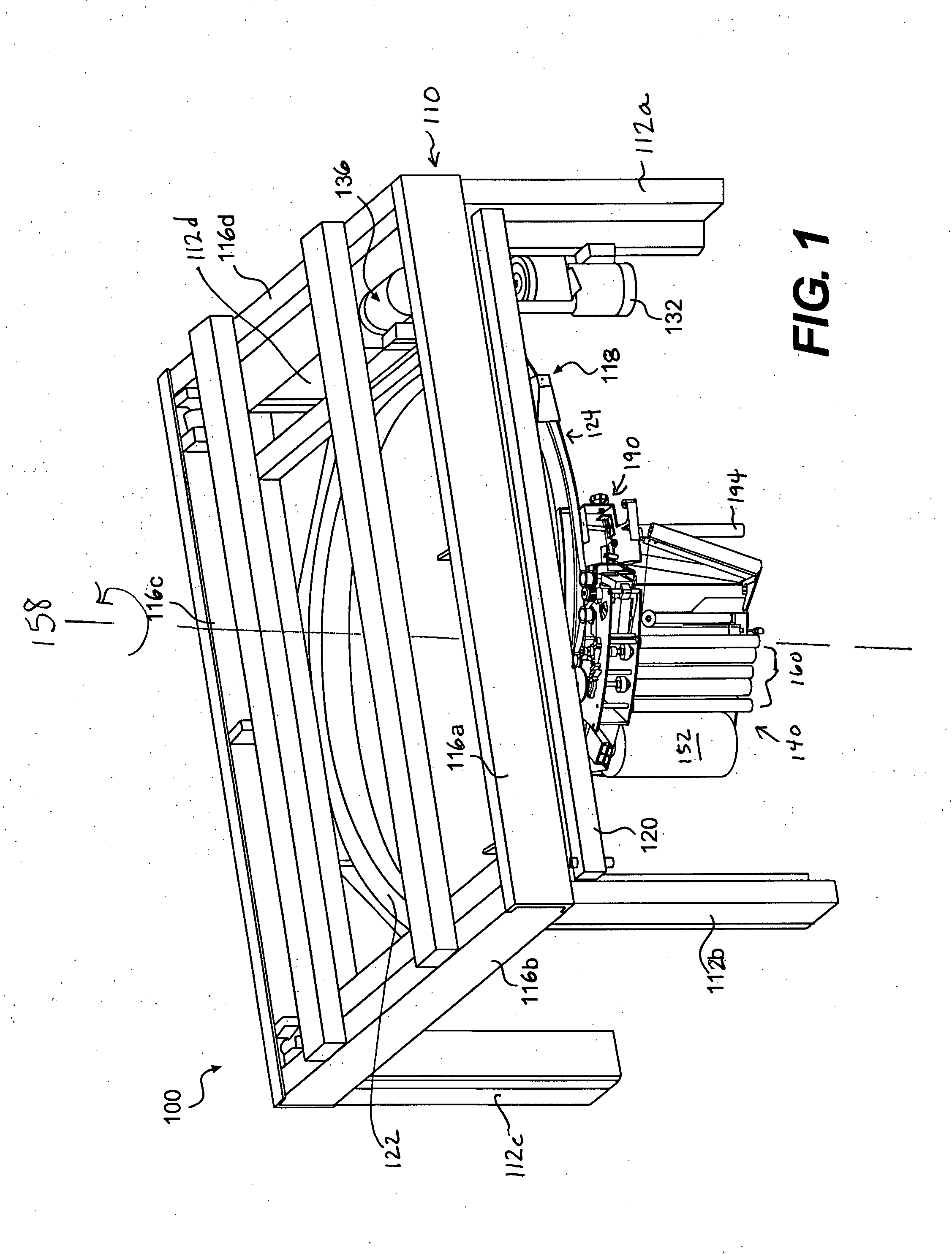 Ring wrapping apparatus including metered pre-stretch film delivery assembly