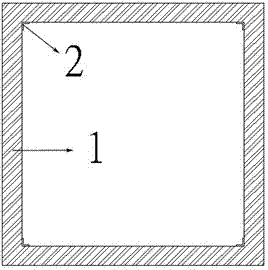 Method and sample frame for testing heat retention of down loose fibers