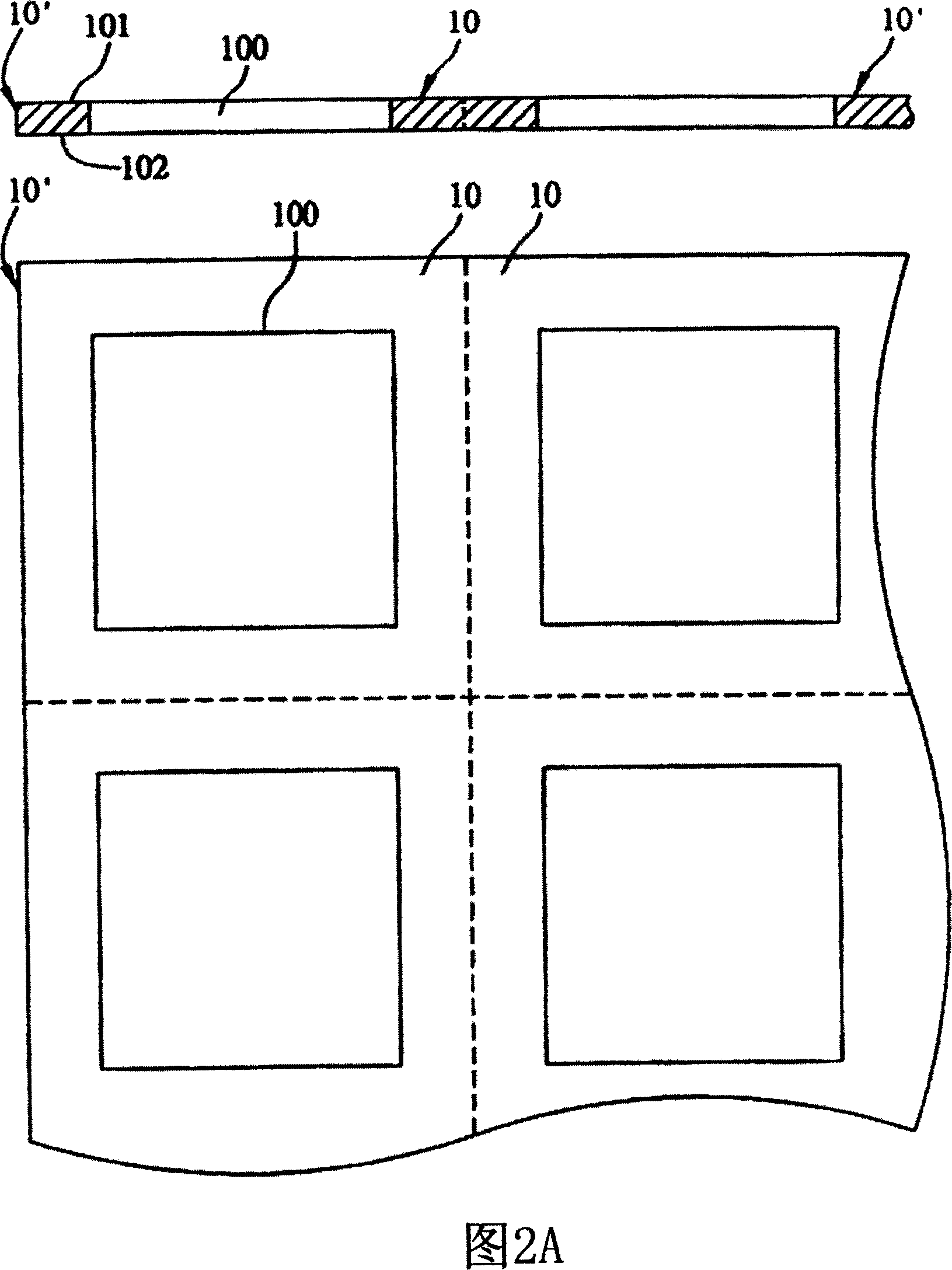 Semiconductor package device with layer-increasing structure and making method thereof