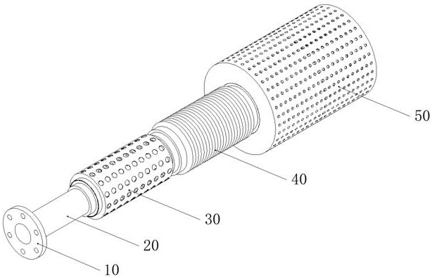 A quick-opening valve exhaust muffler and its application method