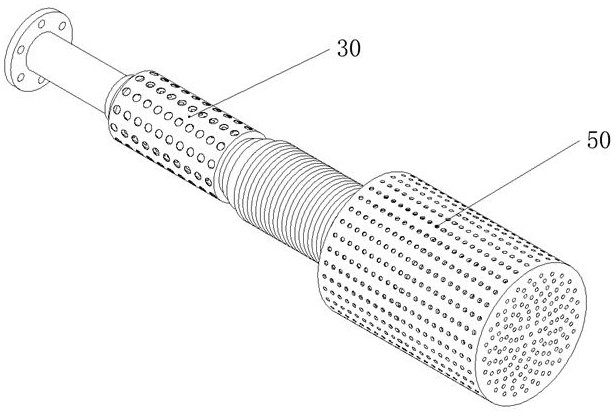 A quick-opening valve exhaust muffler and its application method