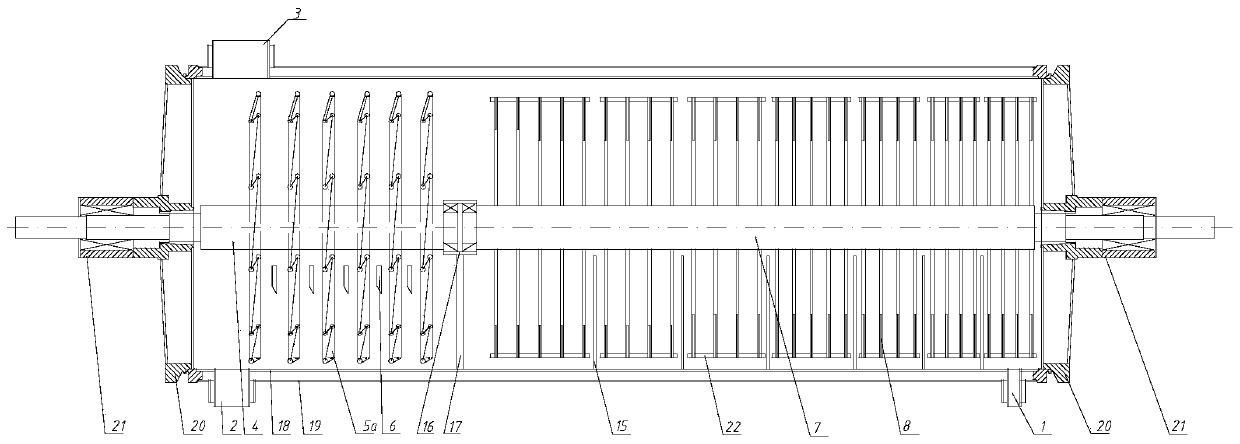 Production method for continuously producing high-viscosity polymer