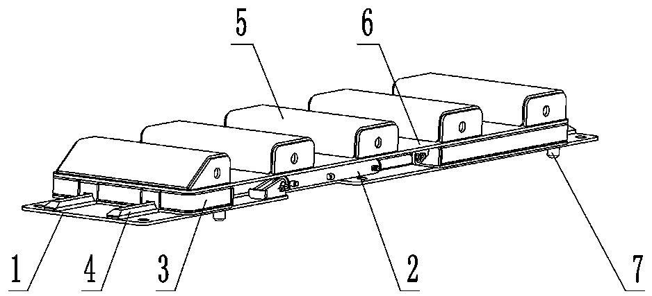 Anchor rod and anchor cable protecting mechanism for roadway support hydraulic bracket