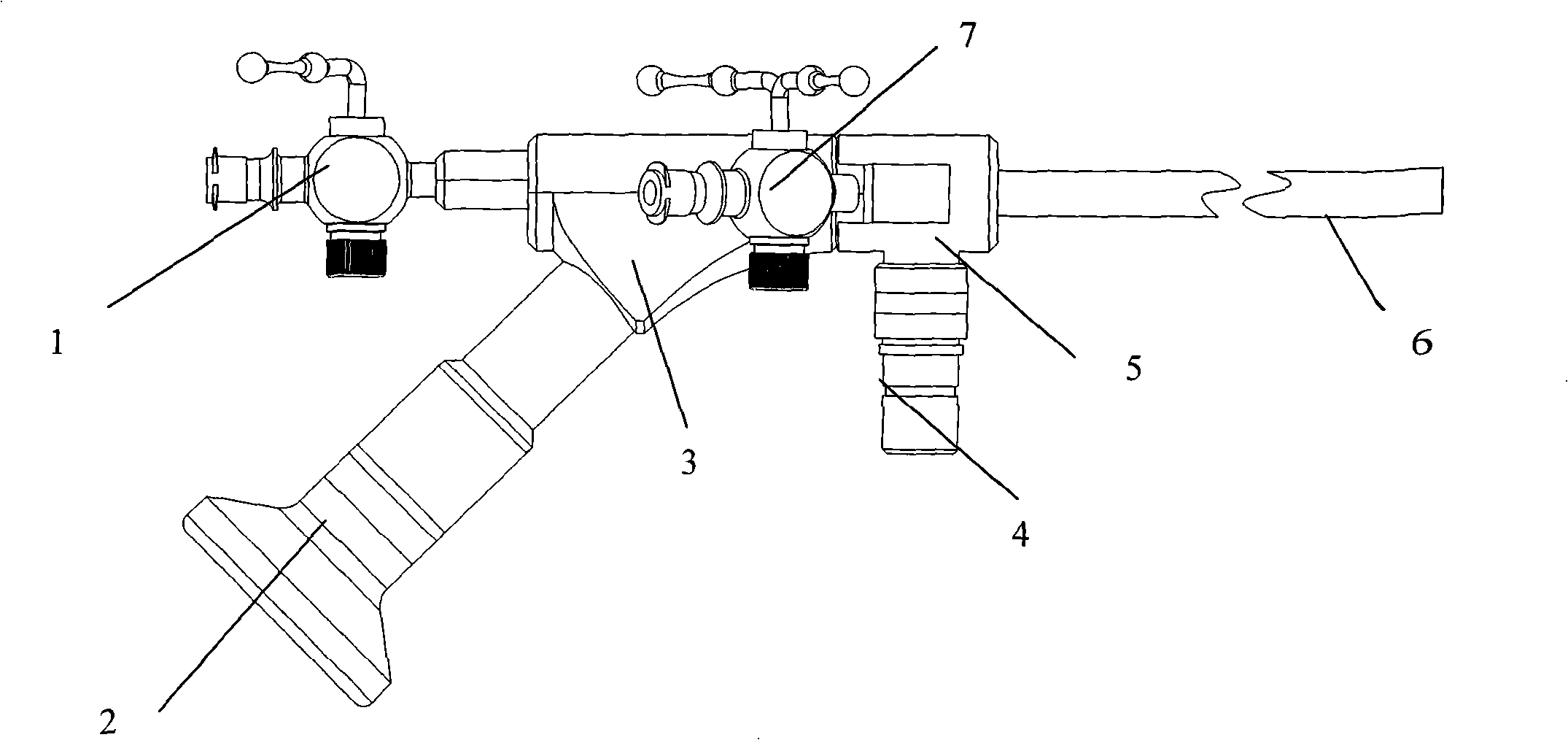 Hard ultrasonic gallbladder endoscope system