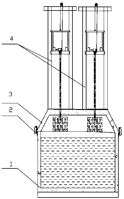 Multi-alloy step feed device for metallurgy smelting