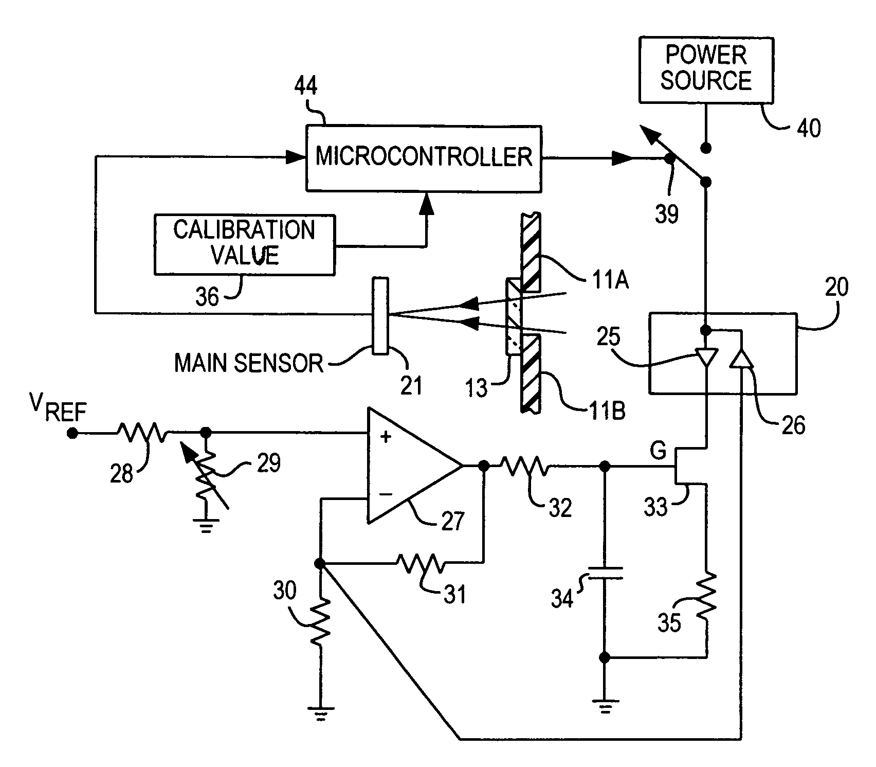 Laser power control arrangements in electro-optical readers