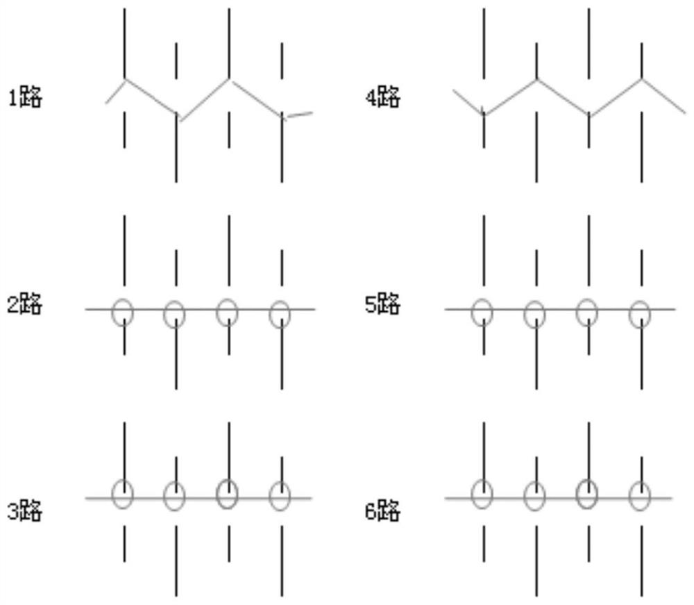 High spandex strong anti-slip chemical fiber double-sided fabric and preparation method thereof