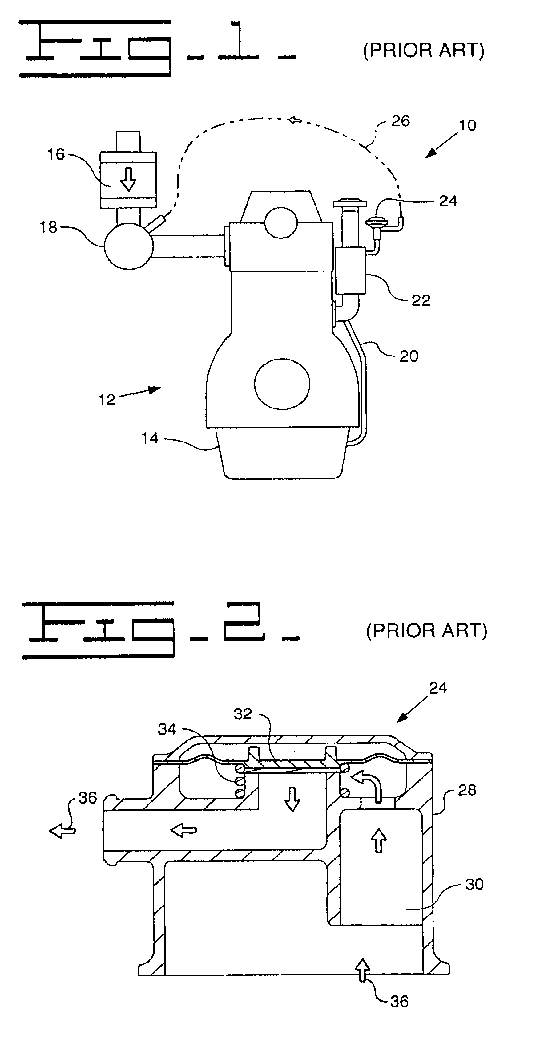 Combined shut-off valve and cover for an engine breather system