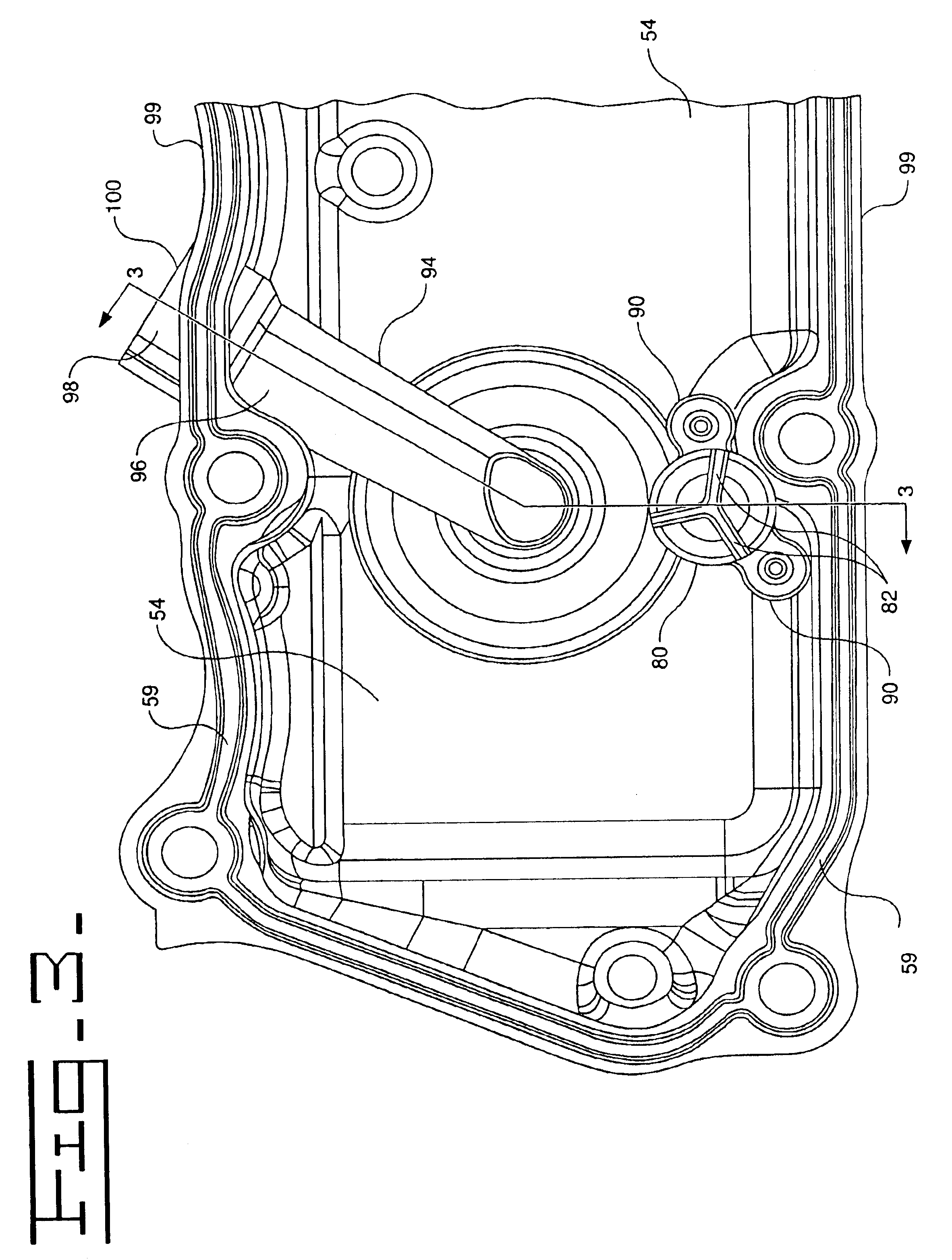 Combined shut-off valve and cover for an engine breather system