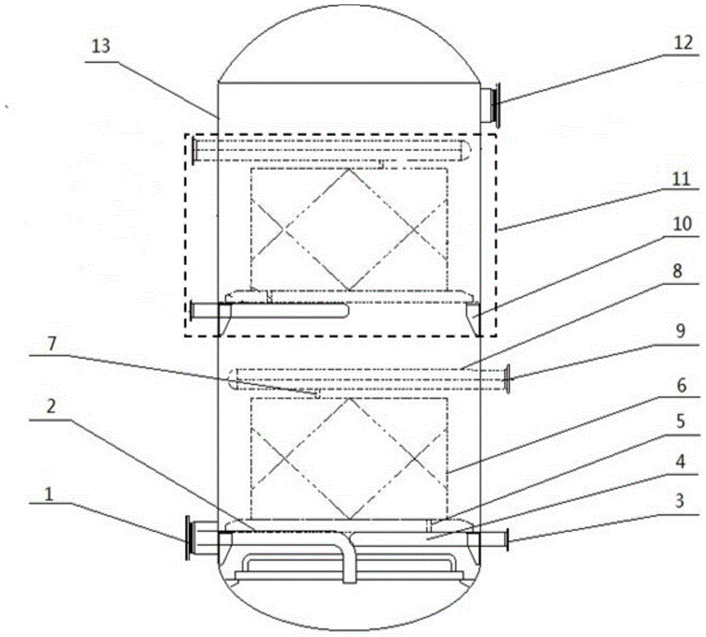 A plate heat exchange reactor