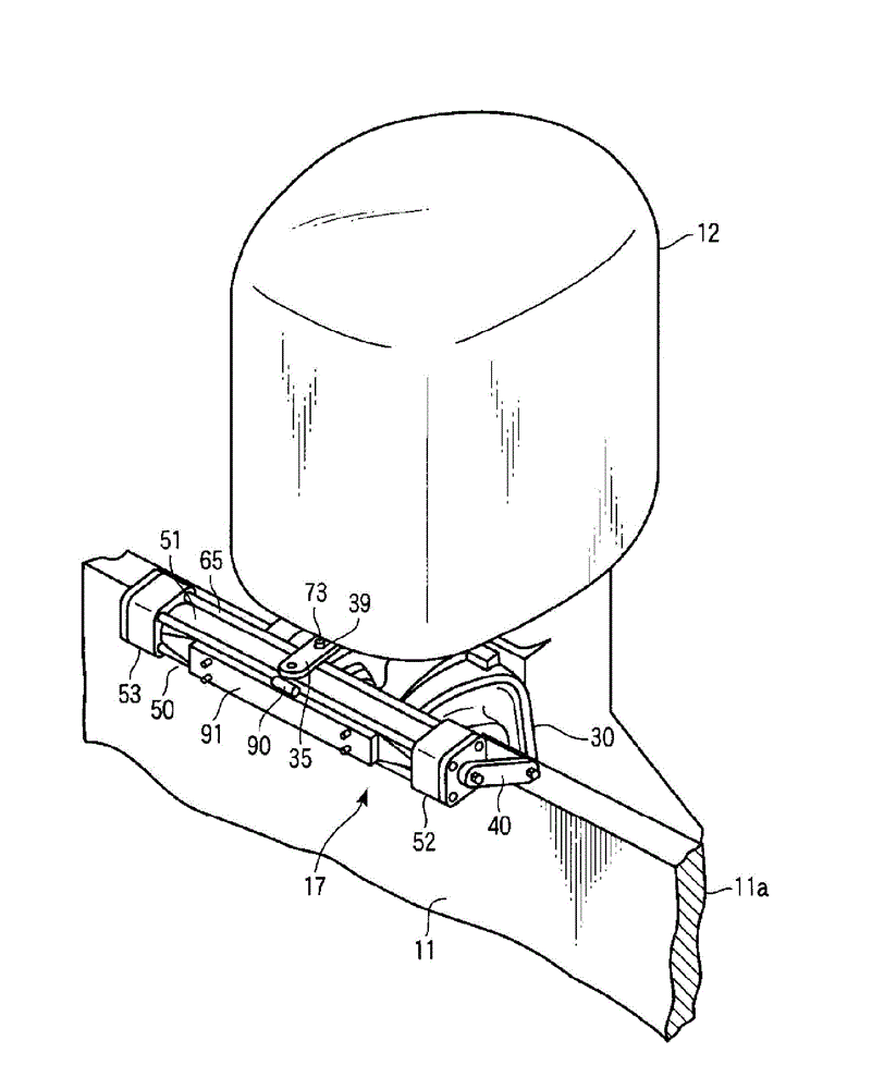 Steering system for outboard engine