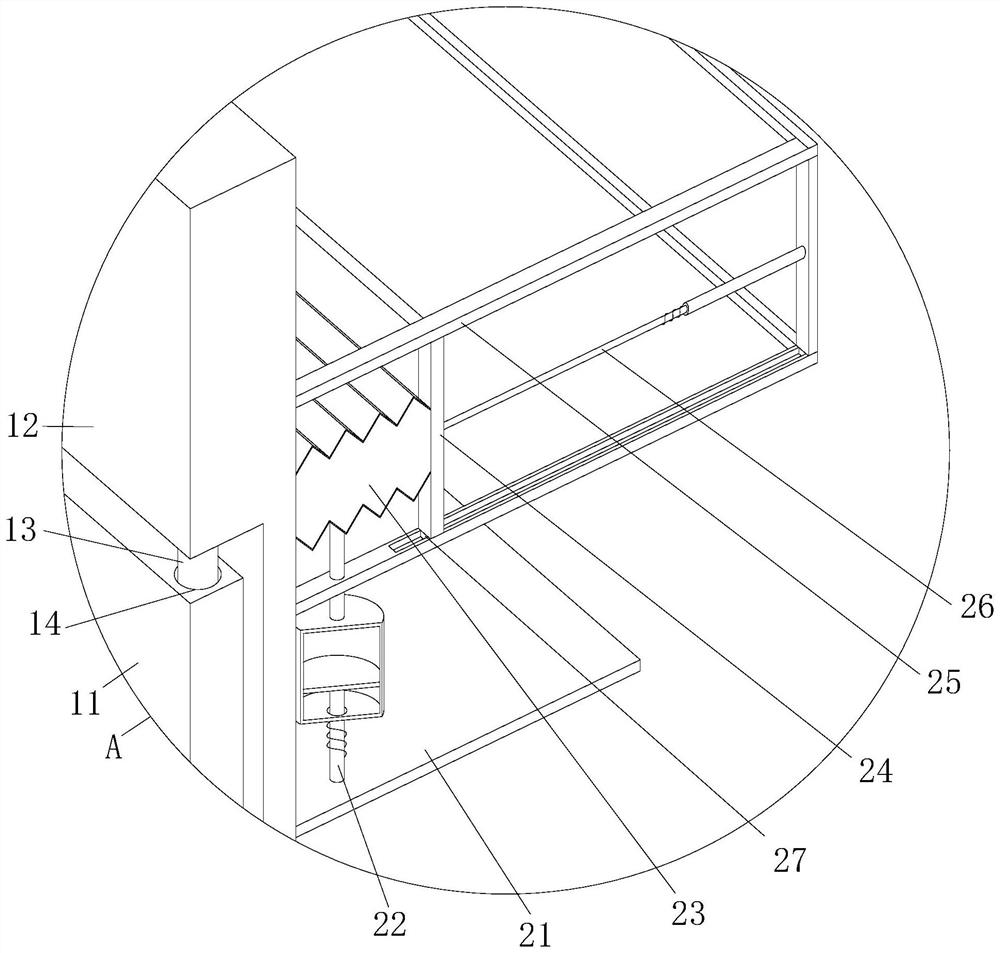 Automatic lifting type flood control structure