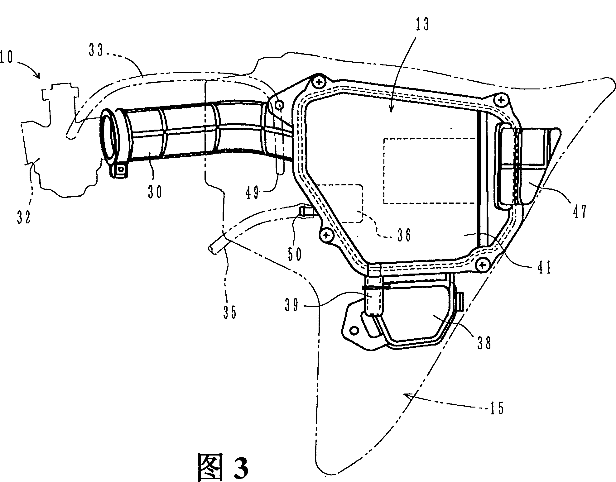 Leakage restoring device