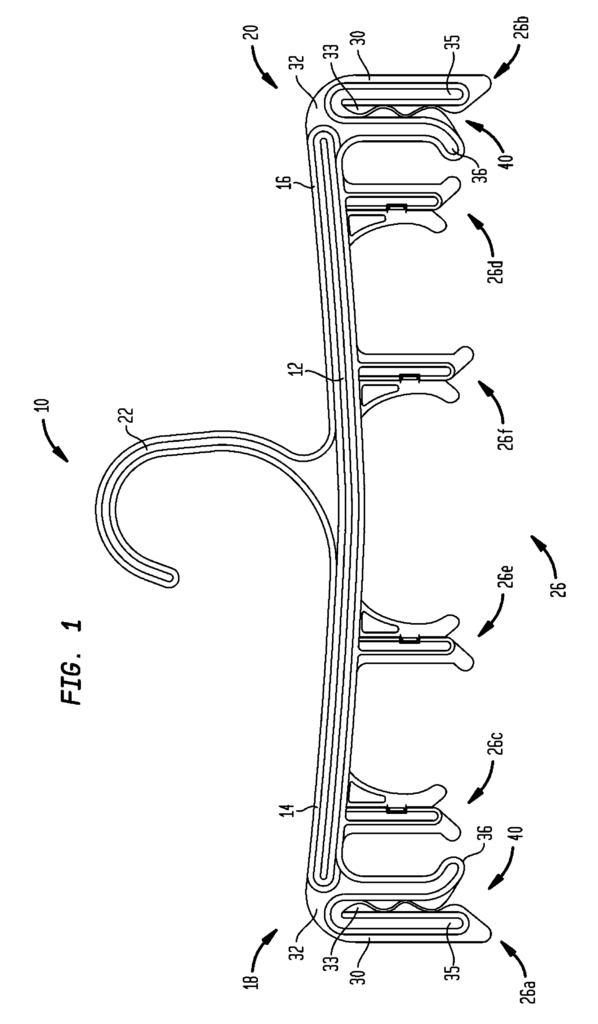 Multiple clip wraparound hanger