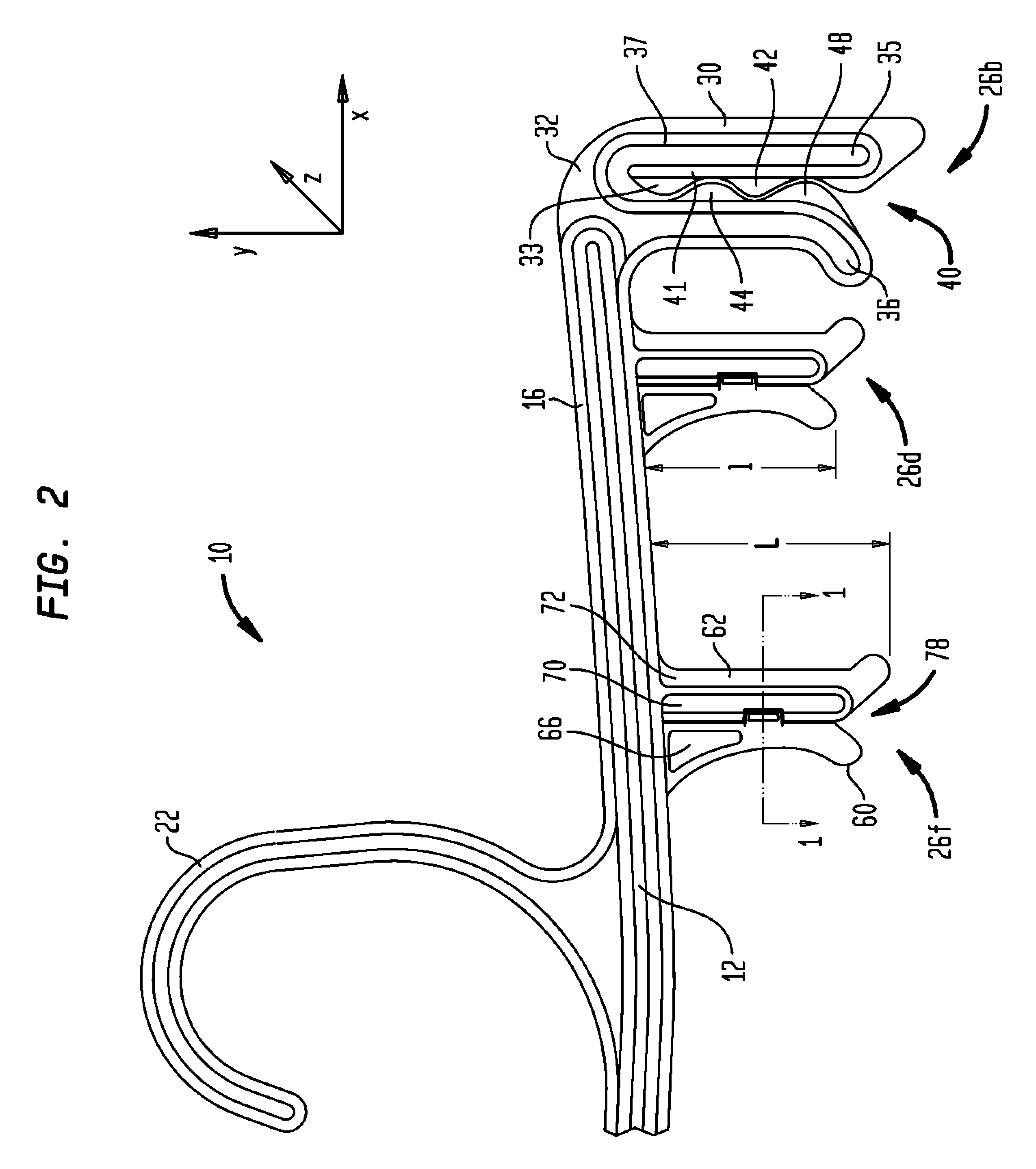 Multiple clip wraparound hanger