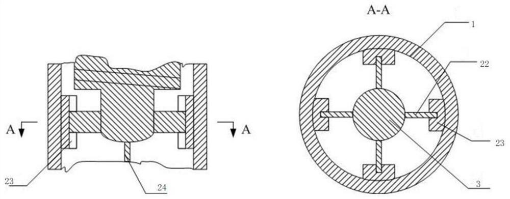 Auxiliary drive device for folding wings based on solid-liquid hybrid spring