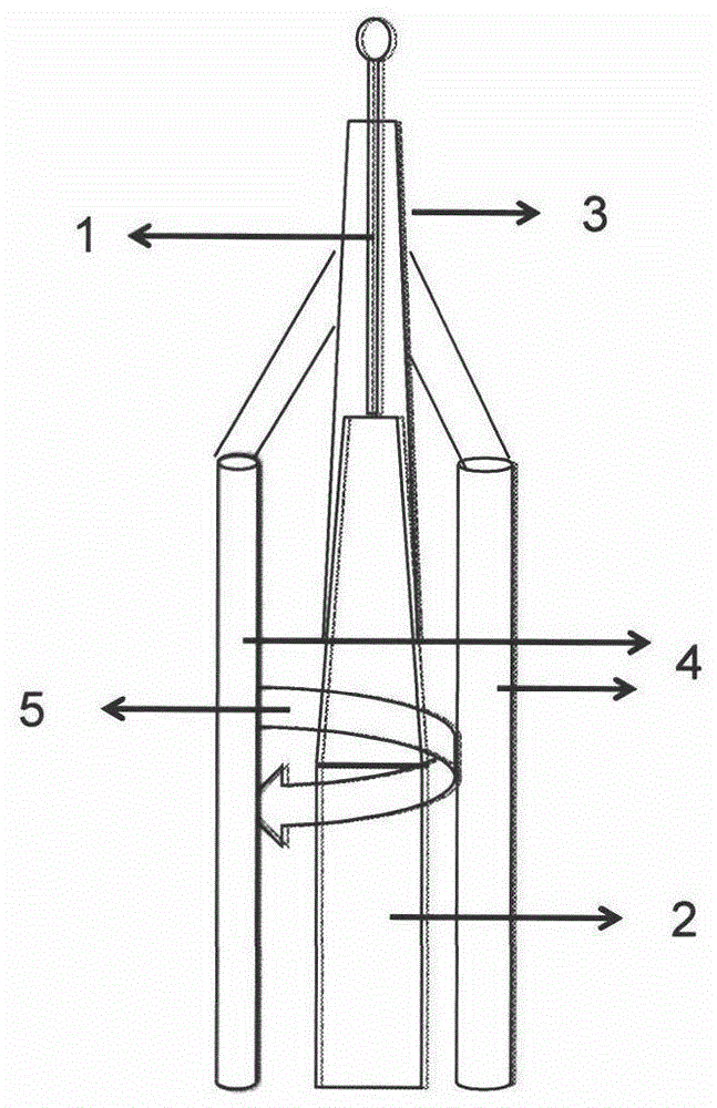 Universal matched water spraying device of abrasive drill used in department of orthopaedics