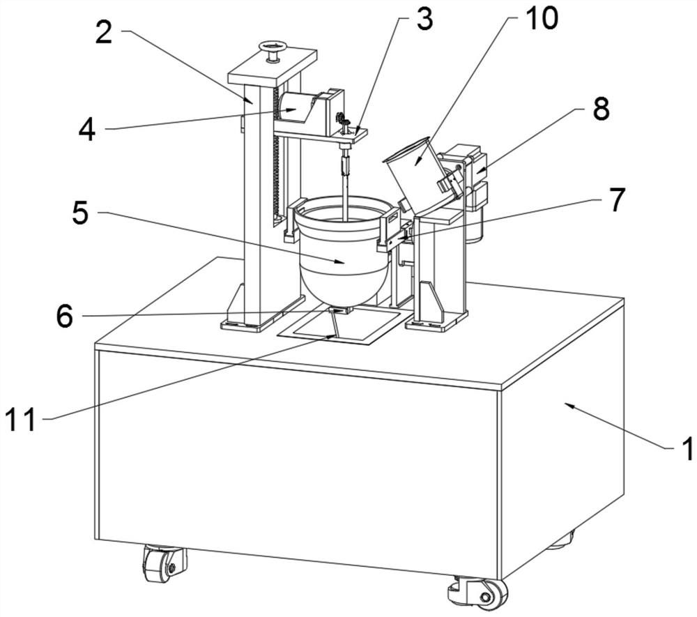 High-speed emulsifying device applied to polyurethane coating