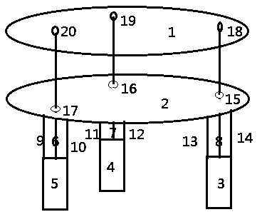 Design method for magnetic latching parallel stepping rotary oscillation joint