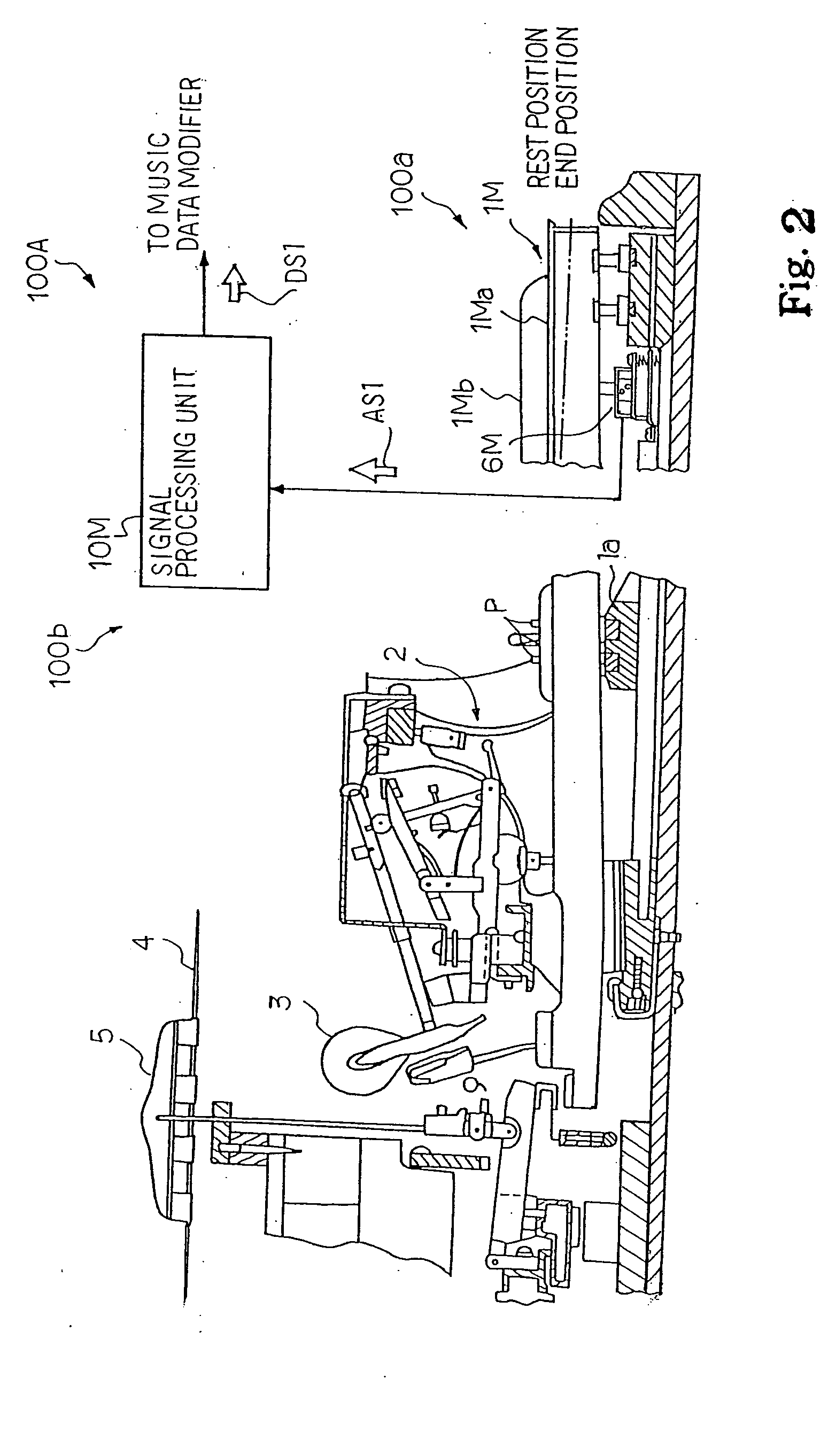 Music data modifier for music data expressing delicate nuance, musical instrument equipped with the music data modifier and music system