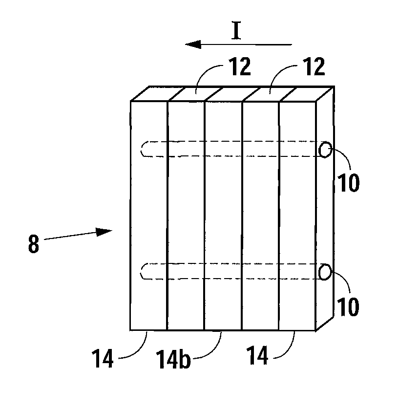 Multiple wafer cortical bone and cancellous bone allograft with cortical pins