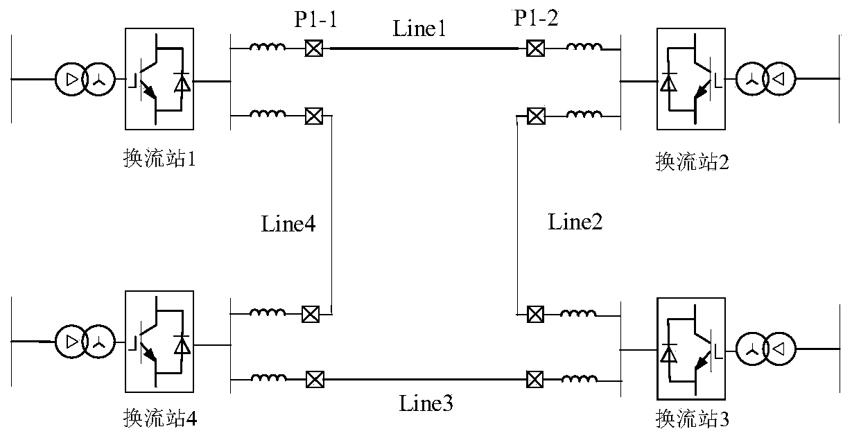 Traveling wave differential protection method and system for VSC-MTDC