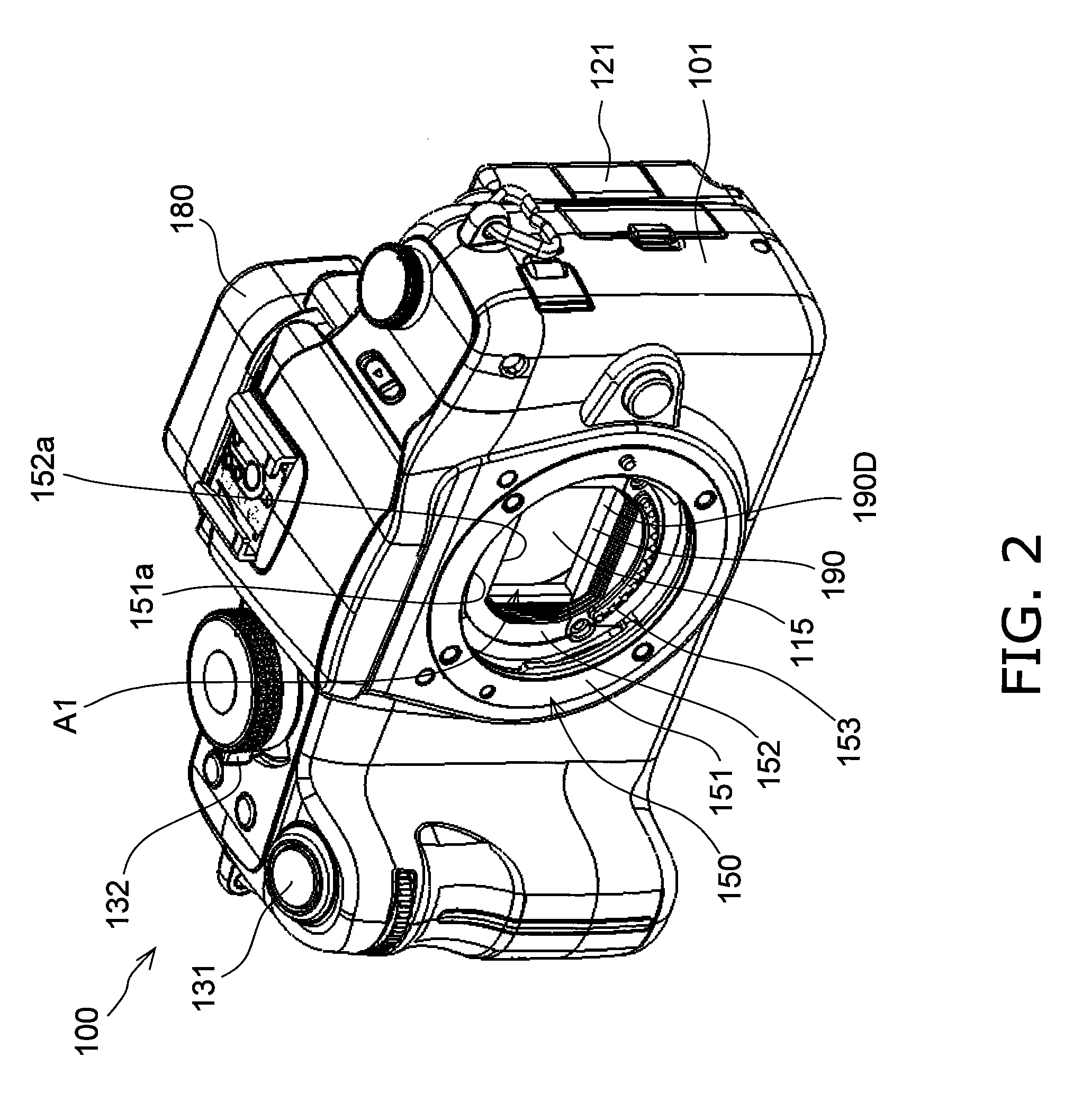 Camera body and imaging device