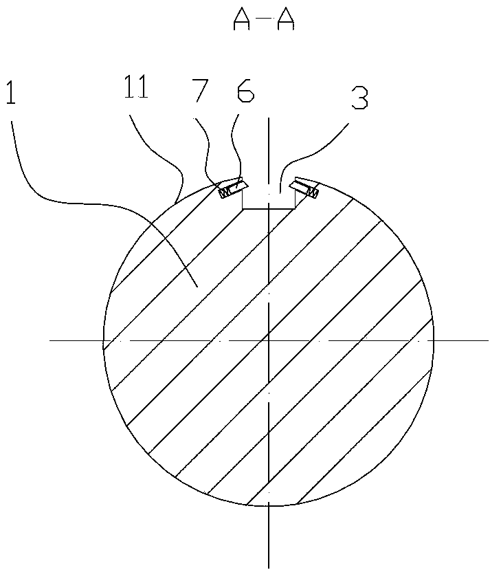 Film-rolling-roller film clamping device