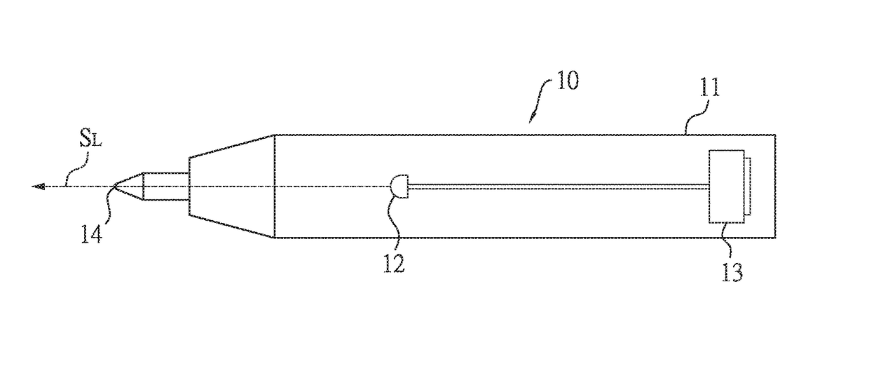 Transmitter pen positioning system