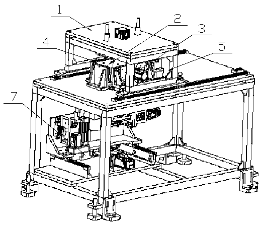 Milling device for cell pole faces of lithium batteries