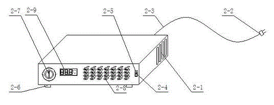 Acupuncture device capable of automatically heating