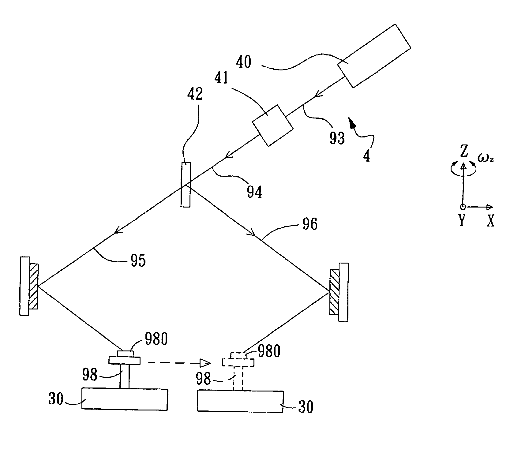 Method and system for step-and-align interference lithography