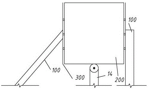 Wheel-rail relation simulation fatigue test device and method